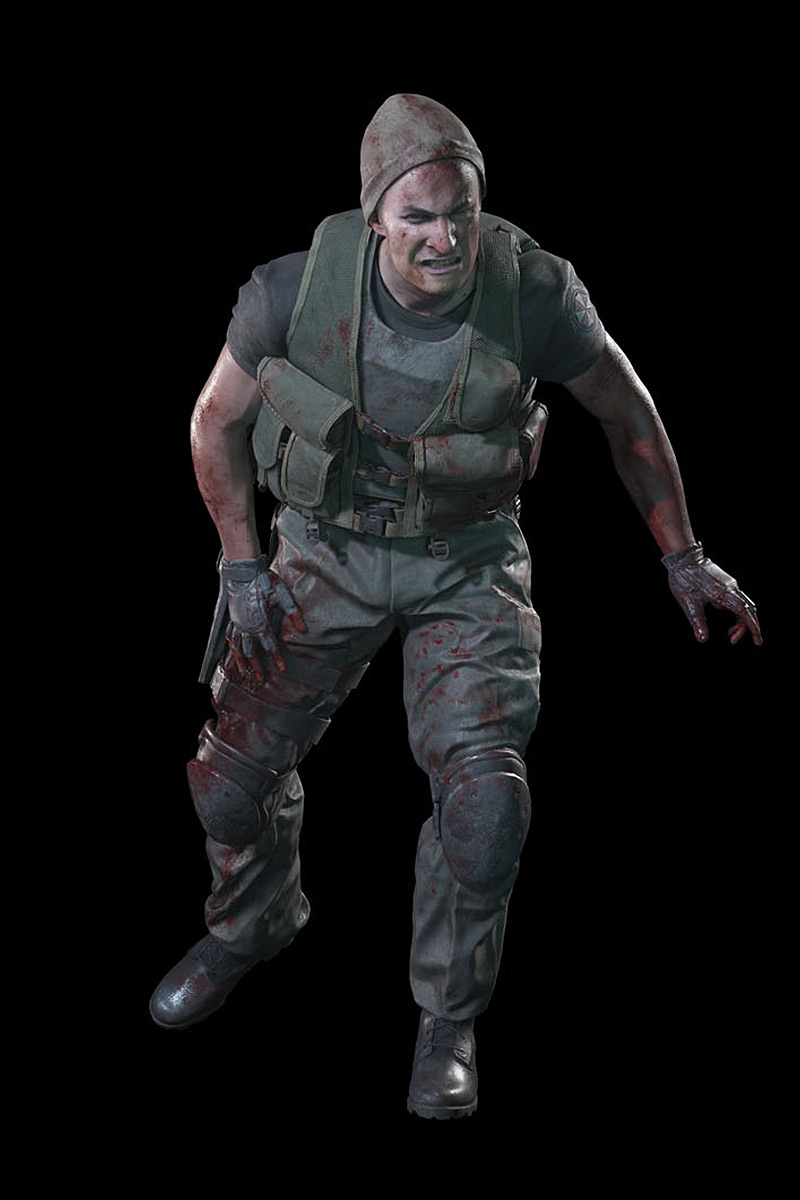 Murphy Seeker Art from Resident Evil 3 (2020)