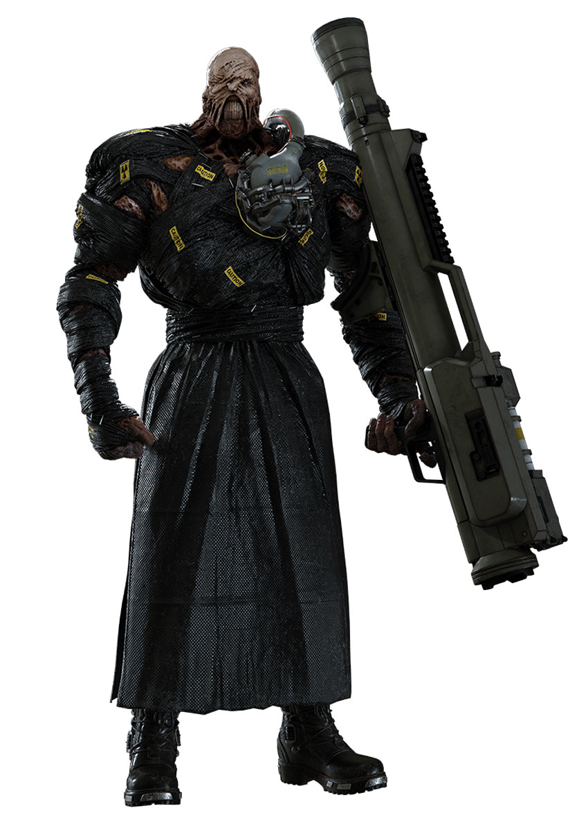 Nemesis Art from Resident Evil 3 (2020)