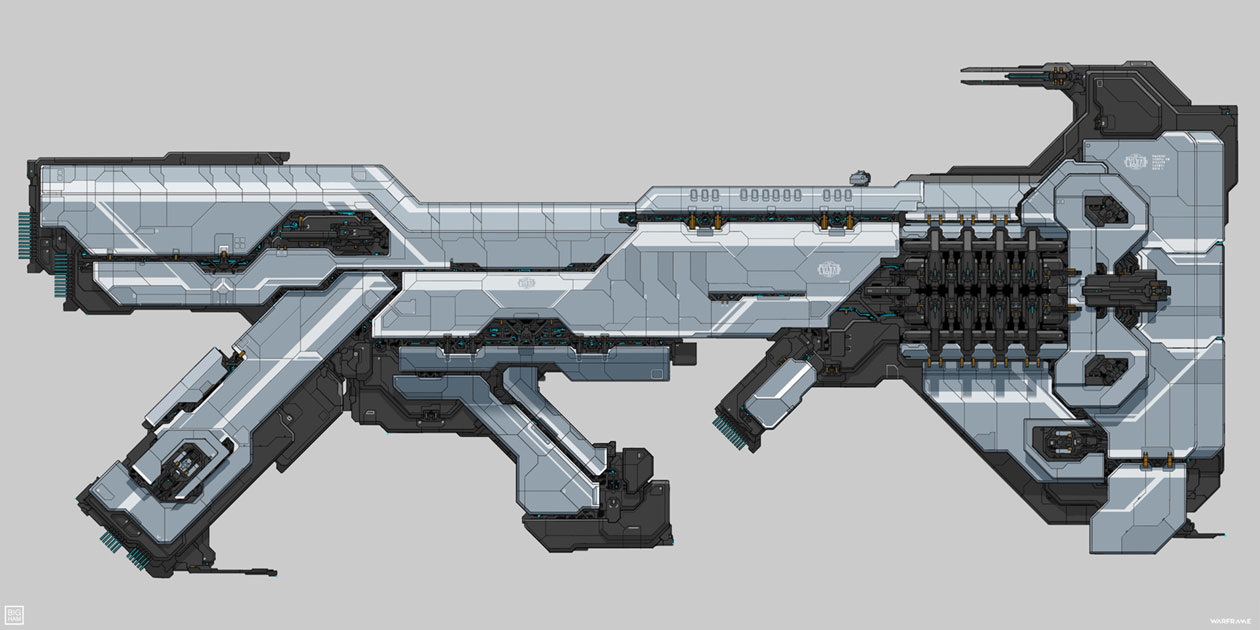 Corpus Obelisk Art from Warframe