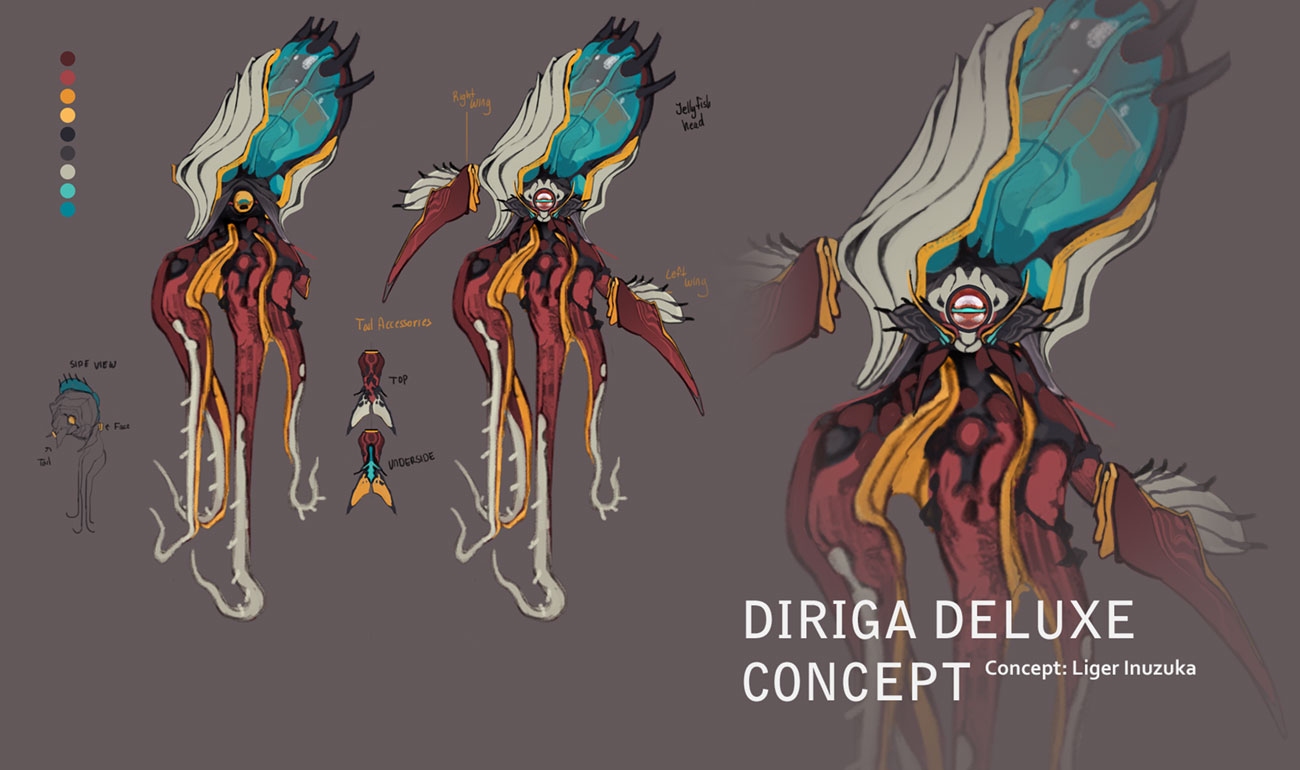 Diriga Deluxe Art from Warframe