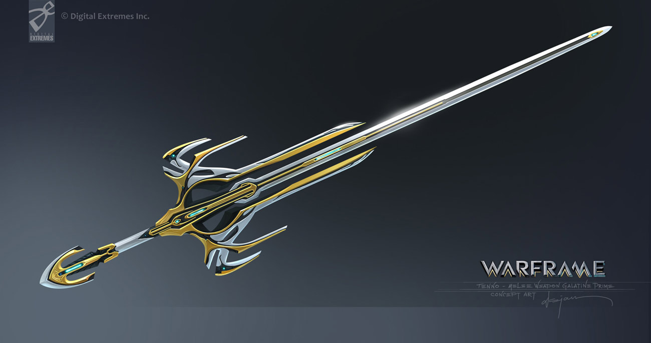 Galatine Prime Art from Warframe