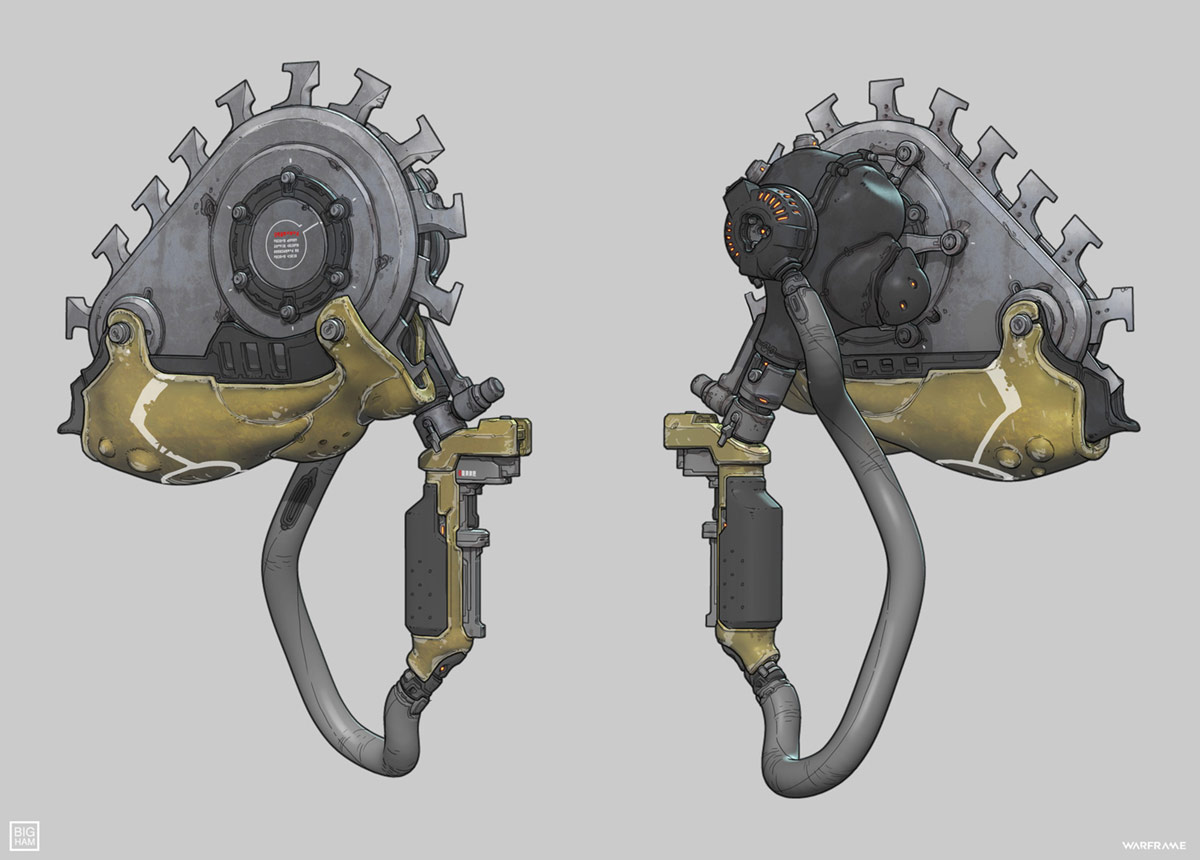 Grineer Buzzsaw Art from Warframe