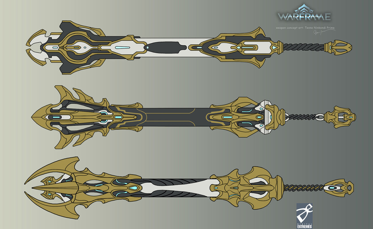Ninkondi Prime Concept Art from Warframe