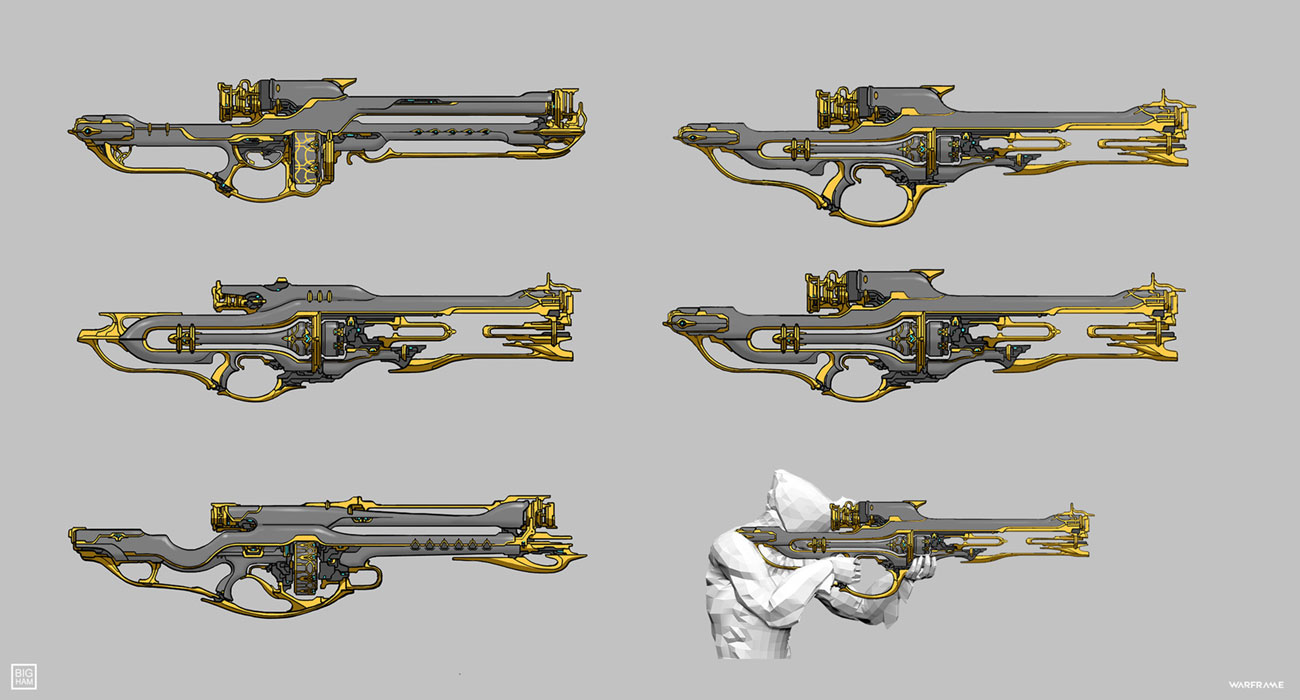 Rubico Prime Concept Art from Warframe