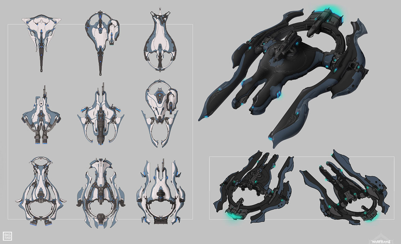 Xiphos Art from Warframe