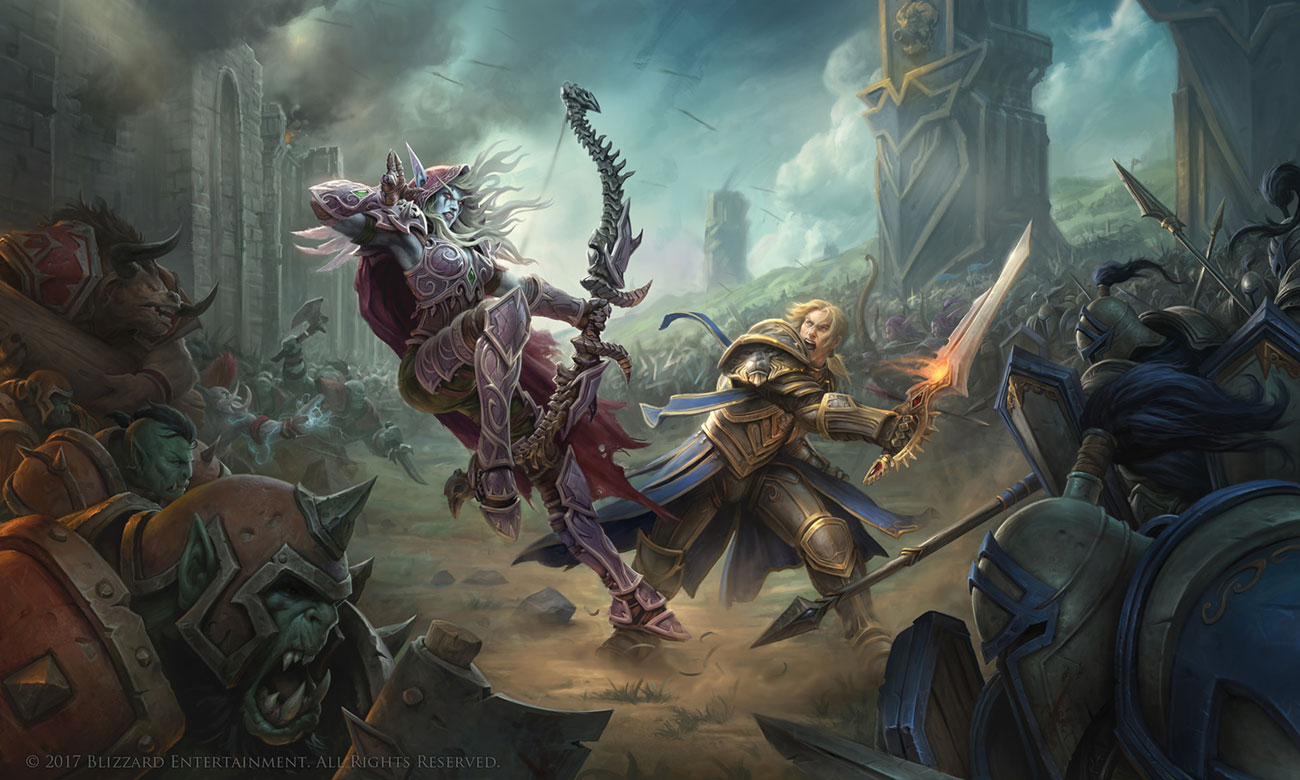 Announcement Key Art from World of Warcraft: Battle for Azeroth