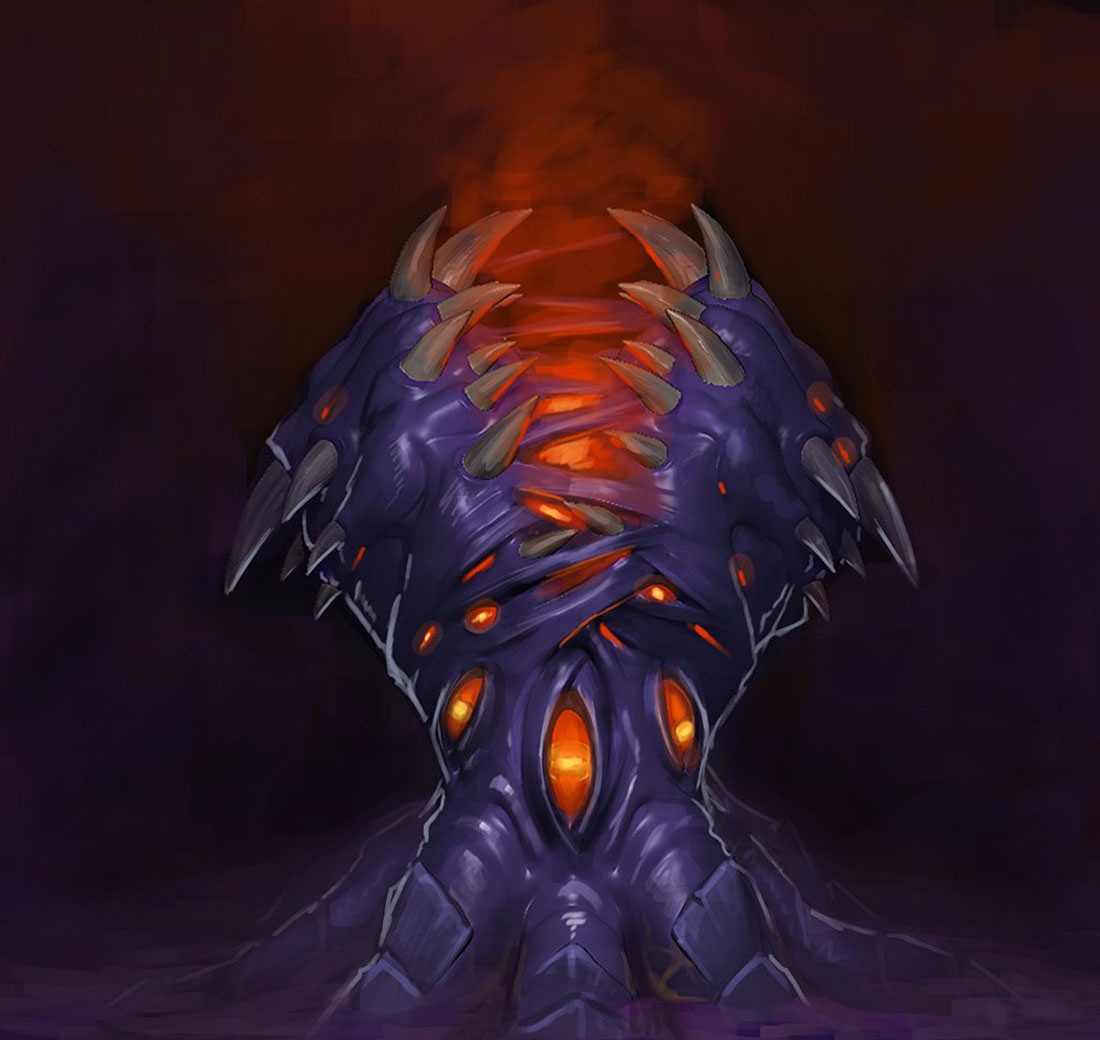 Nzoth Art from World of Warcraft: Battle for Azeroth
