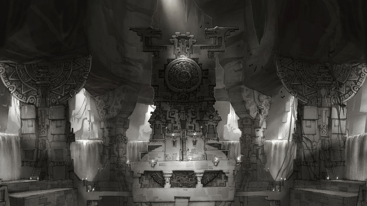 Zandalar Architecture Art from World of Warcraft: Battle for Azeroth