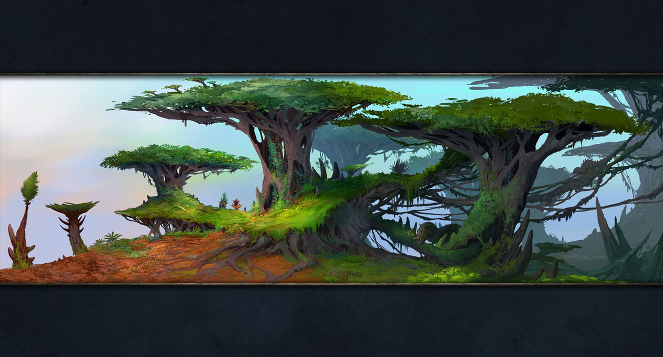 Zandalari Jungle Art from World of Warcraft: Battle for Azeroth