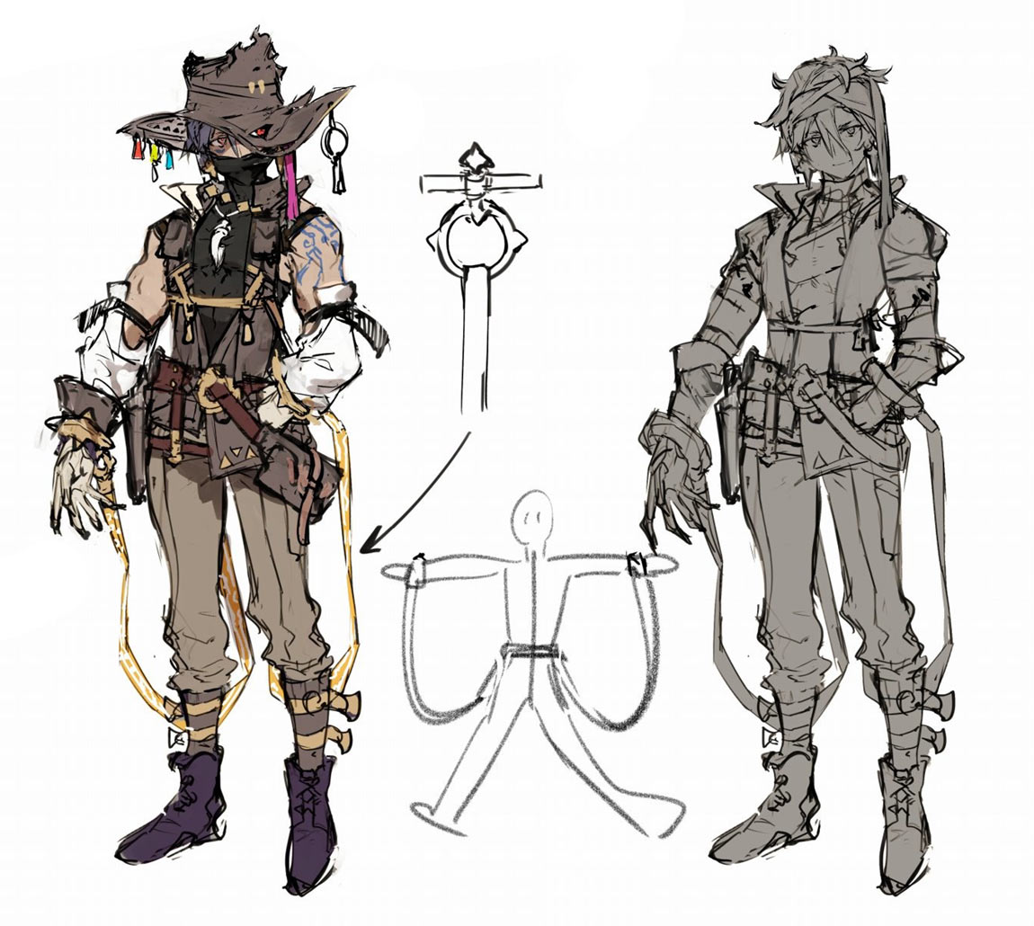 Clifford Rough Art from Atelier Ryza 2: Lost Legends & the Secret Fairy