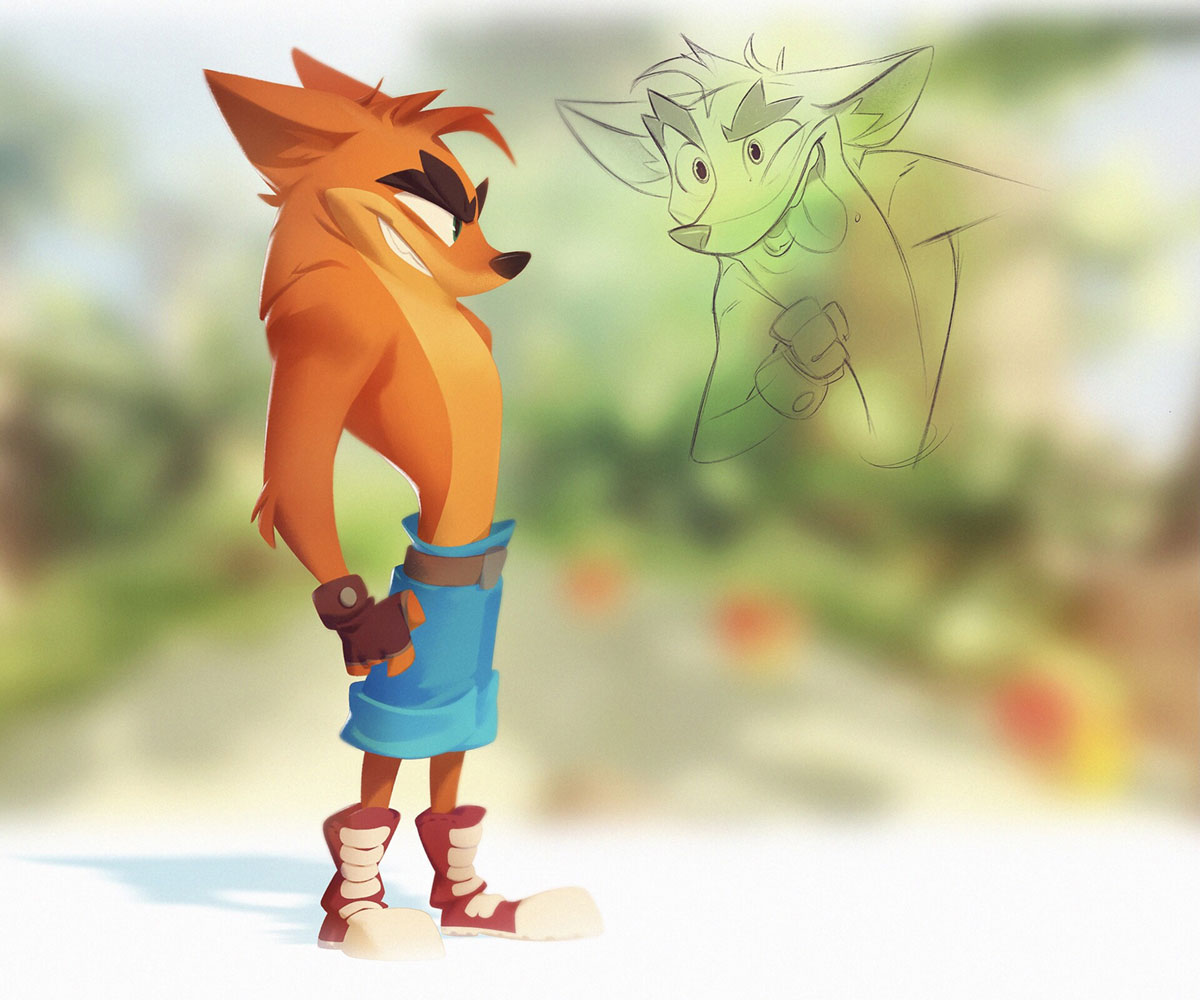 Crash Art from Crash Bandicoot 4: It's About Time