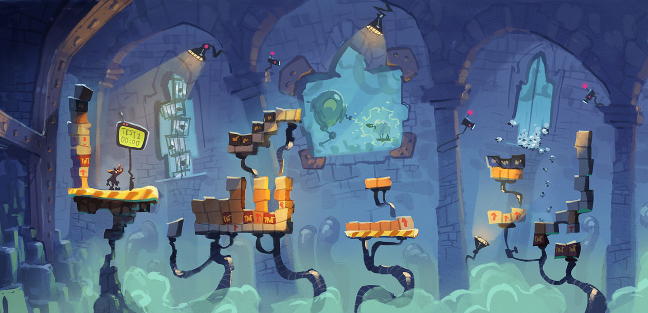 Flashback Sheep Art from Crash Bandicoot 4: It's About Time