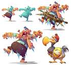 Frozen Lands Captain and Dodo