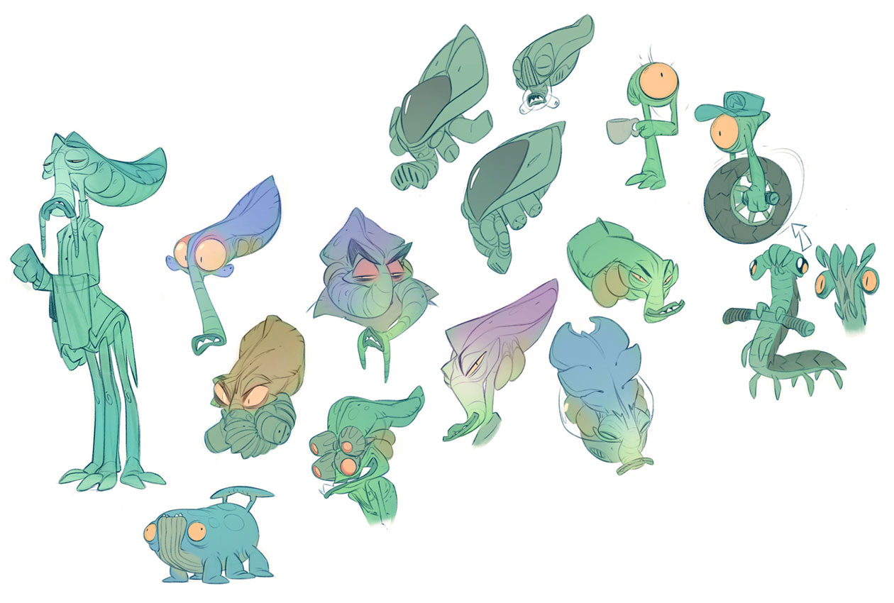 Gasmoxian Concepts from Crash Bandicoot 4: It's About Time