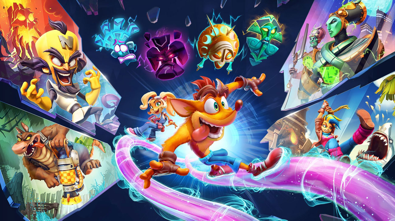 Key Art Final from Crash Bandicoot 4: It's About Time