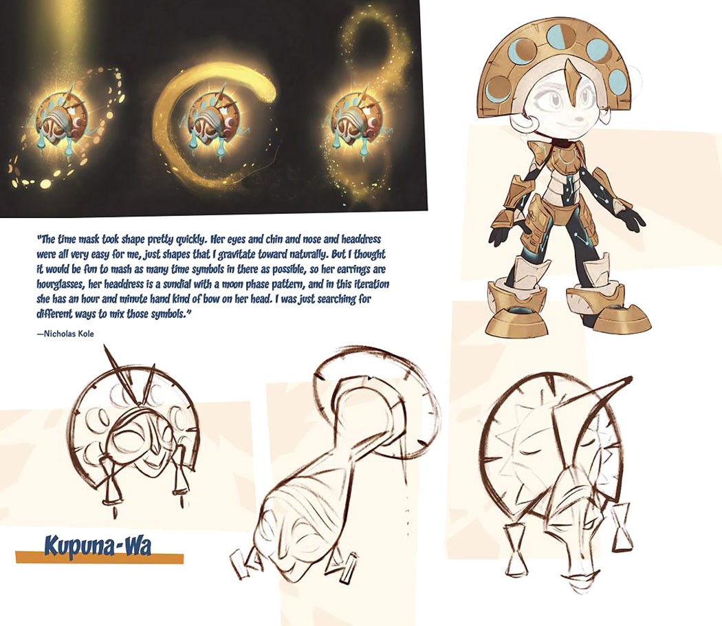 Kupuna-Wa Concept Art from Crash Bandicoot 4: It's About Time
