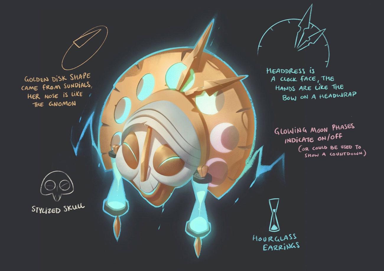 Kupuna-Wa Quantum Mask Art from Crash Bandicoot 4: It's About Time