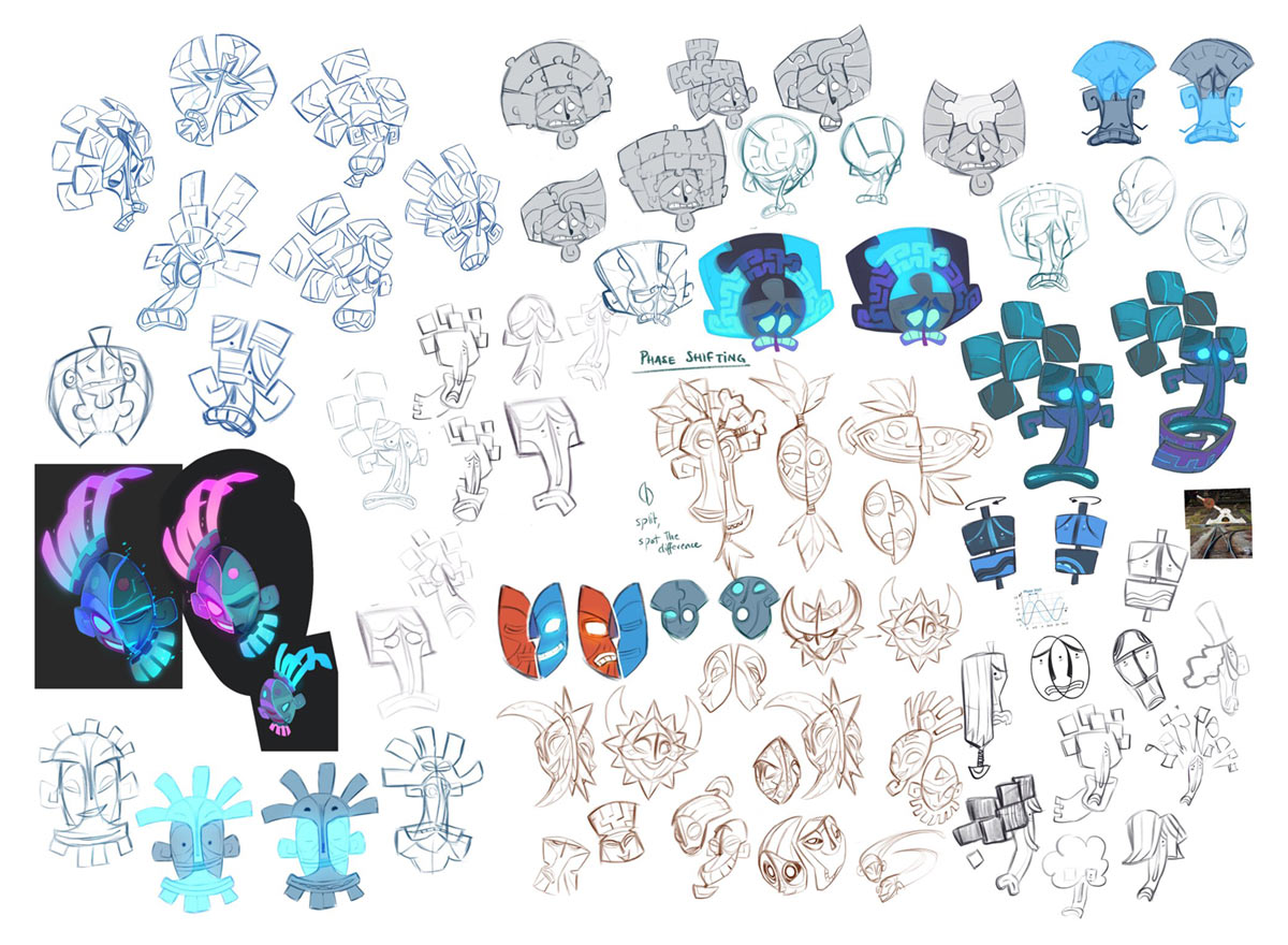 Lani-Loli Concept Art from Crash Bandicoot 4: It's About Time