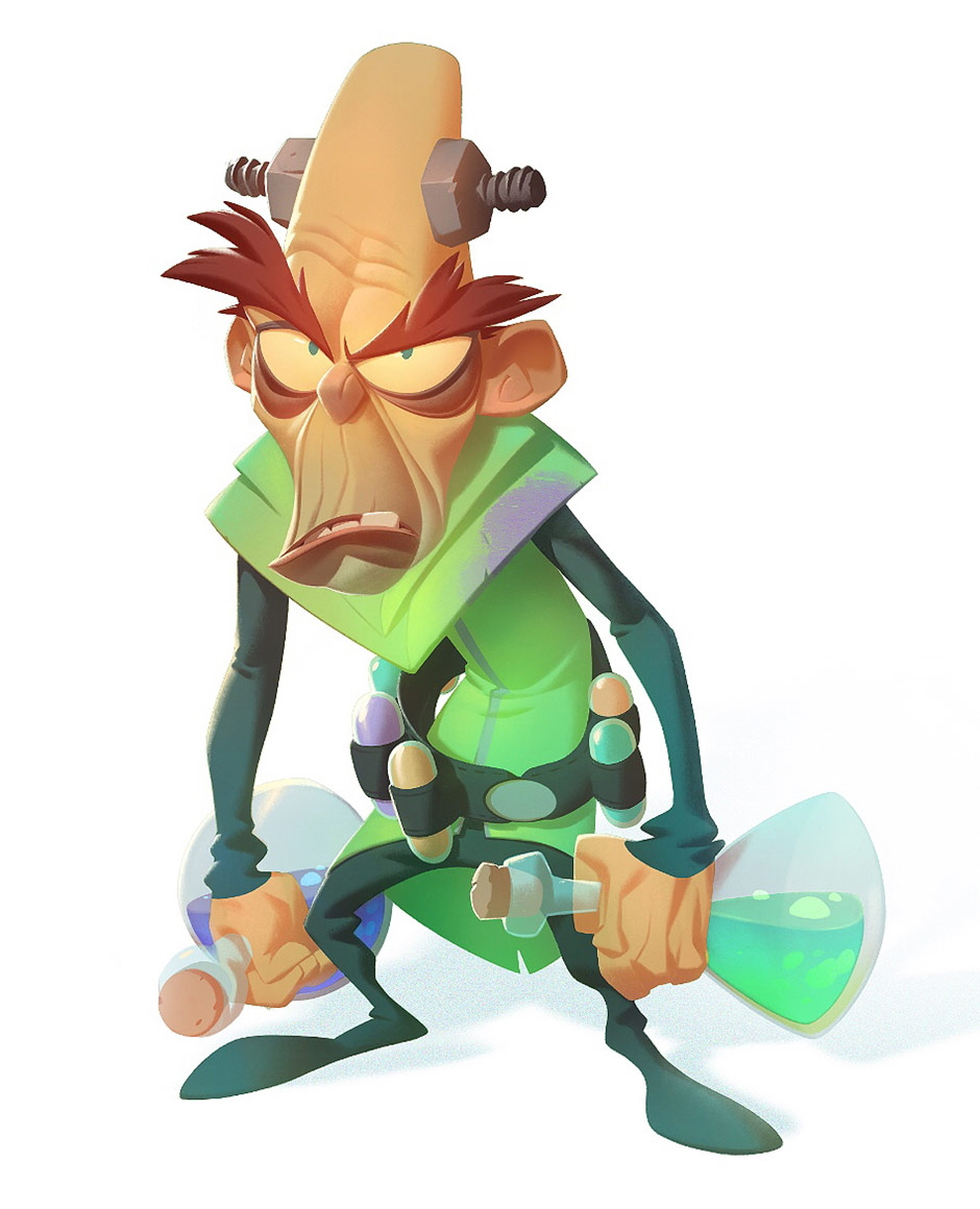N. Brio Art from Crash Bandicoot 4: It's About Time