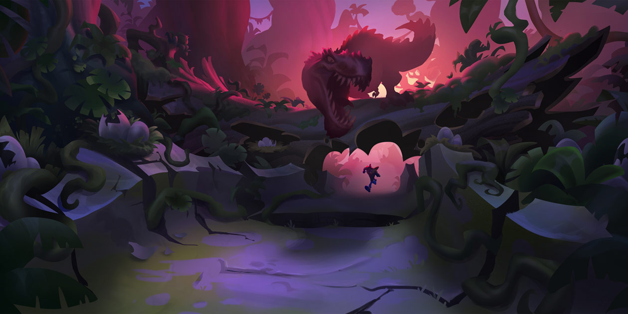 Prehistoric Level Art from Crash Bandicoot 4: It's About Time