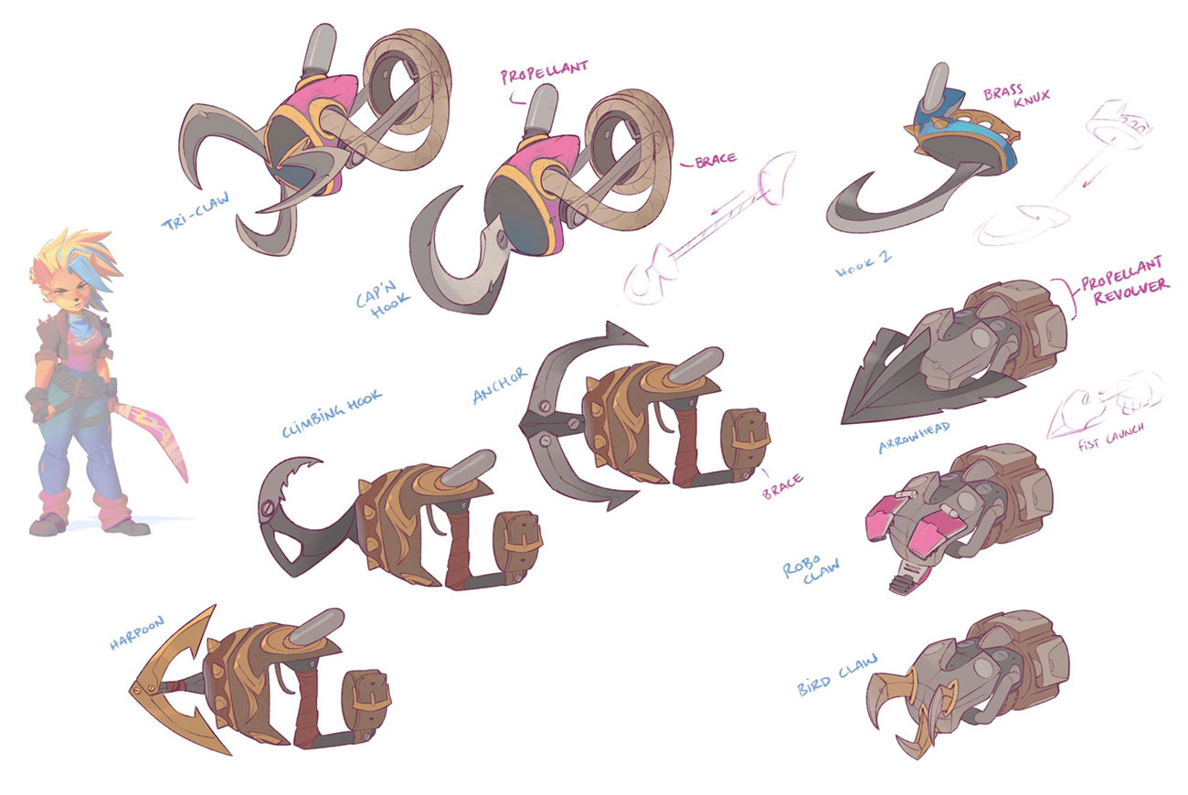 Tawna's Grapple Ideas from Crash Bandicoot 4: It's About Time