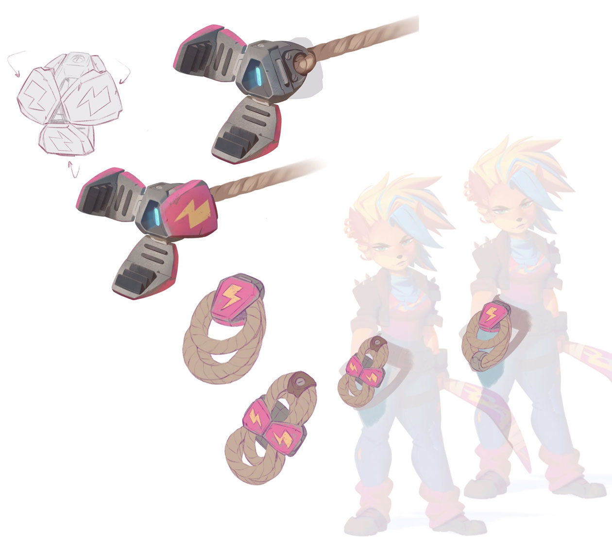 Tawna's Grapple Art from Crash Bandicoot 4: It's About Time