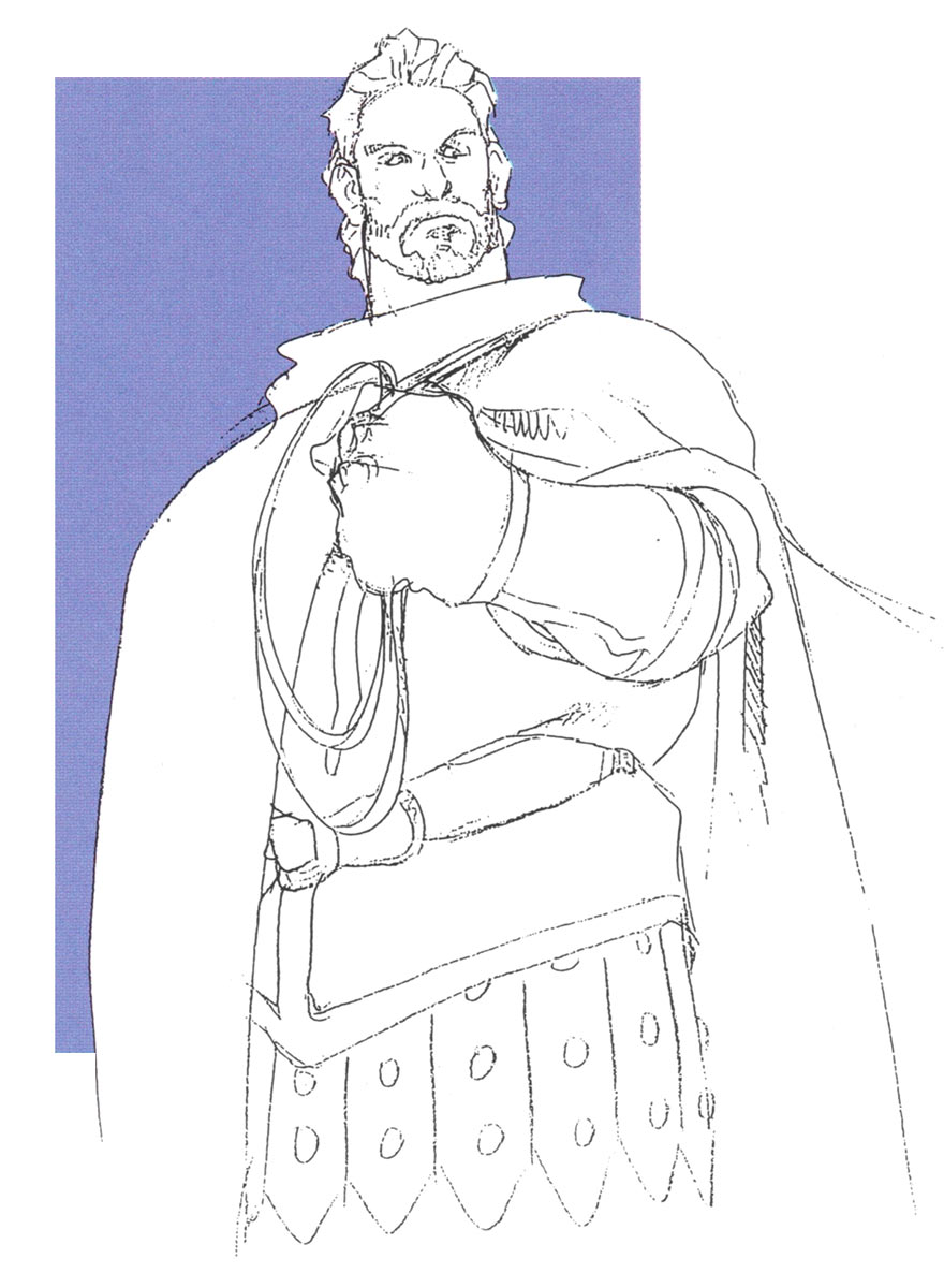 Cleric Sketch from Dungeons & Dragons: Shadow over Mystara