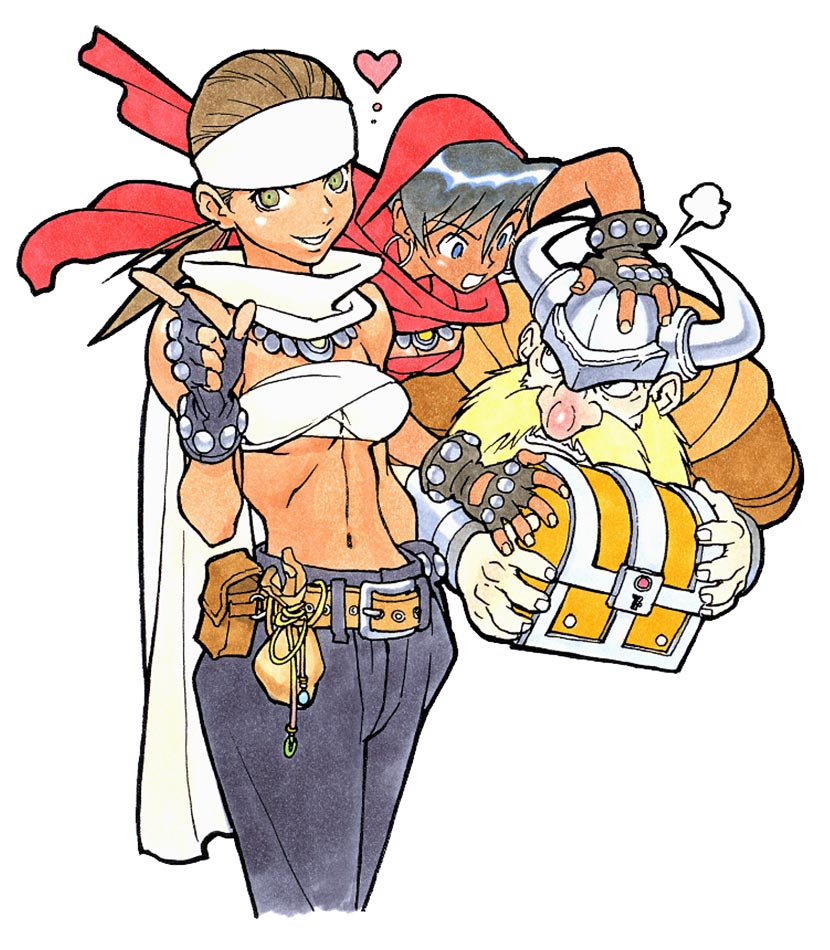 Thief and Dwarf Art from Dungeons & Dragons: Shadow over Mystara