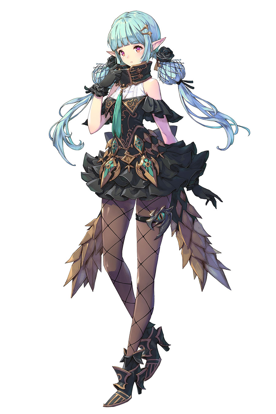 Frozen Heart Anastasia Art from Exos Heroes