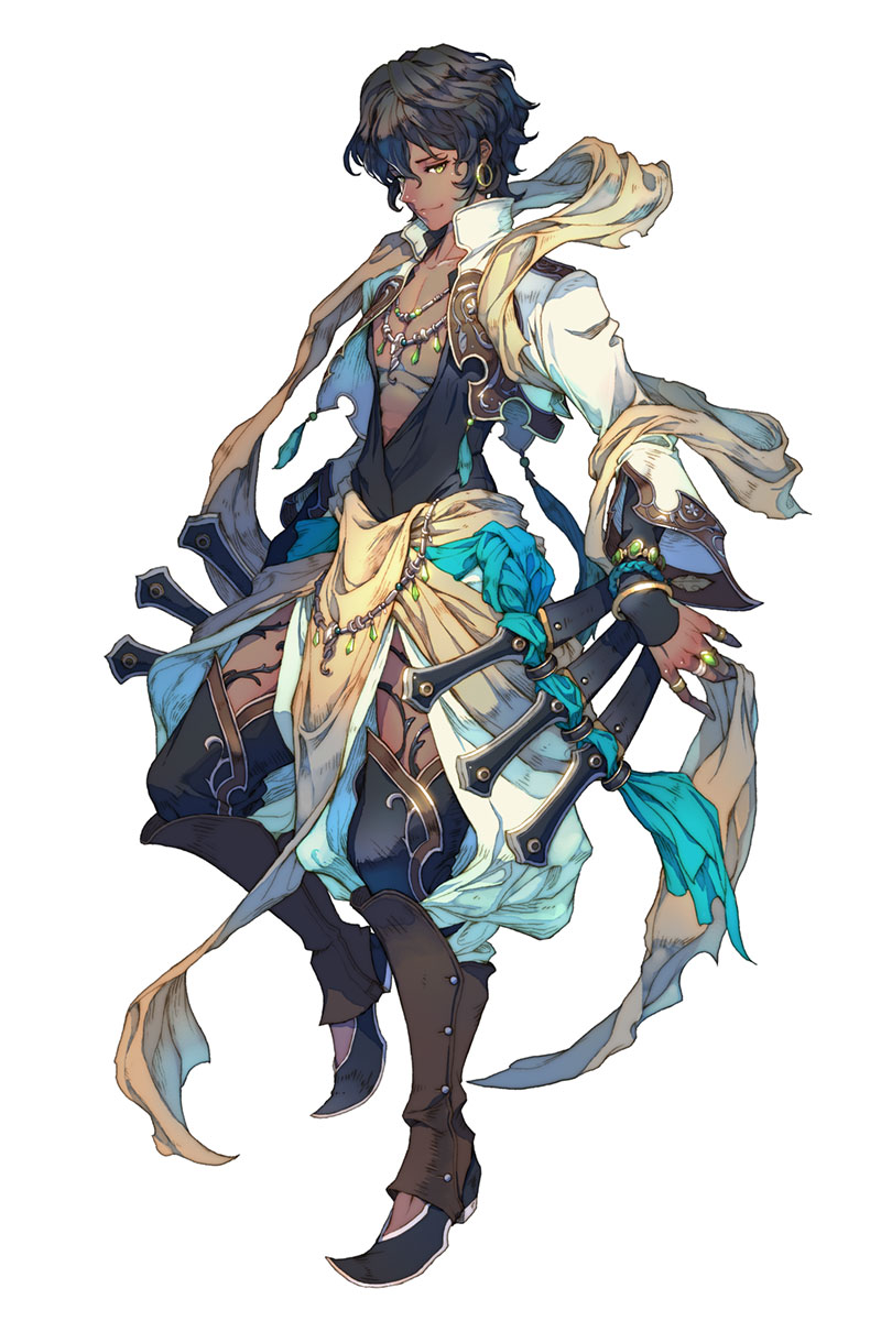 Baraka Art from Exos Heroes