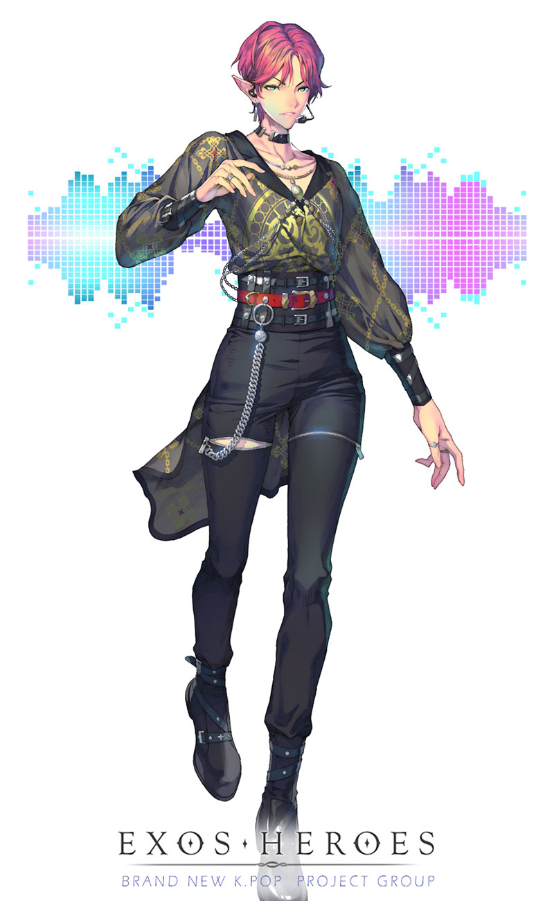 Iden, Synergy Art from Exos Heroes