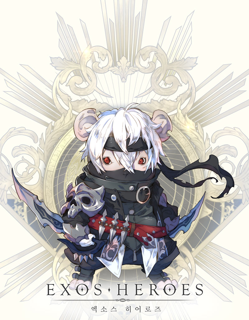 Jinn, Banga Family Art from Exos Heroes