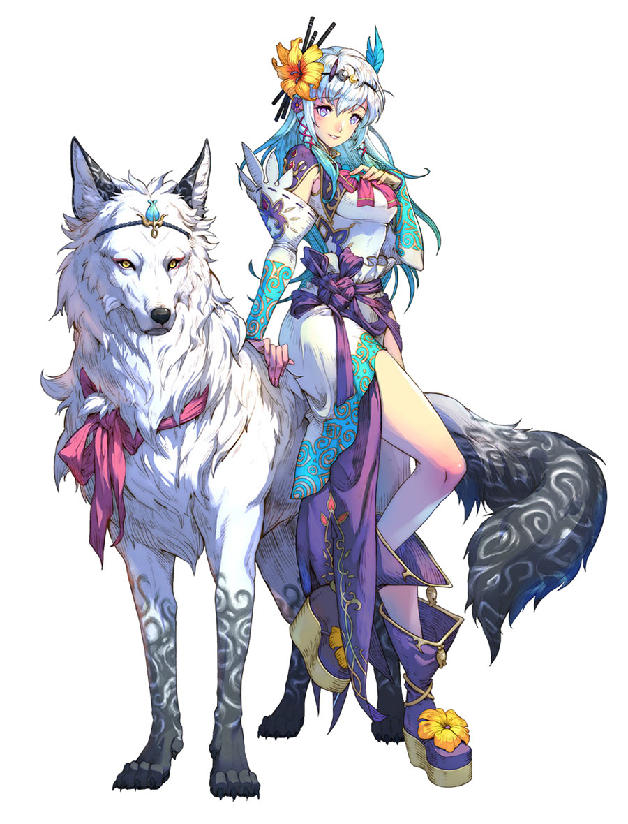 Karin Art from Exos Heroes