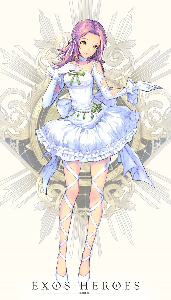 Nika, Violet Sound Art from Exos Heroes