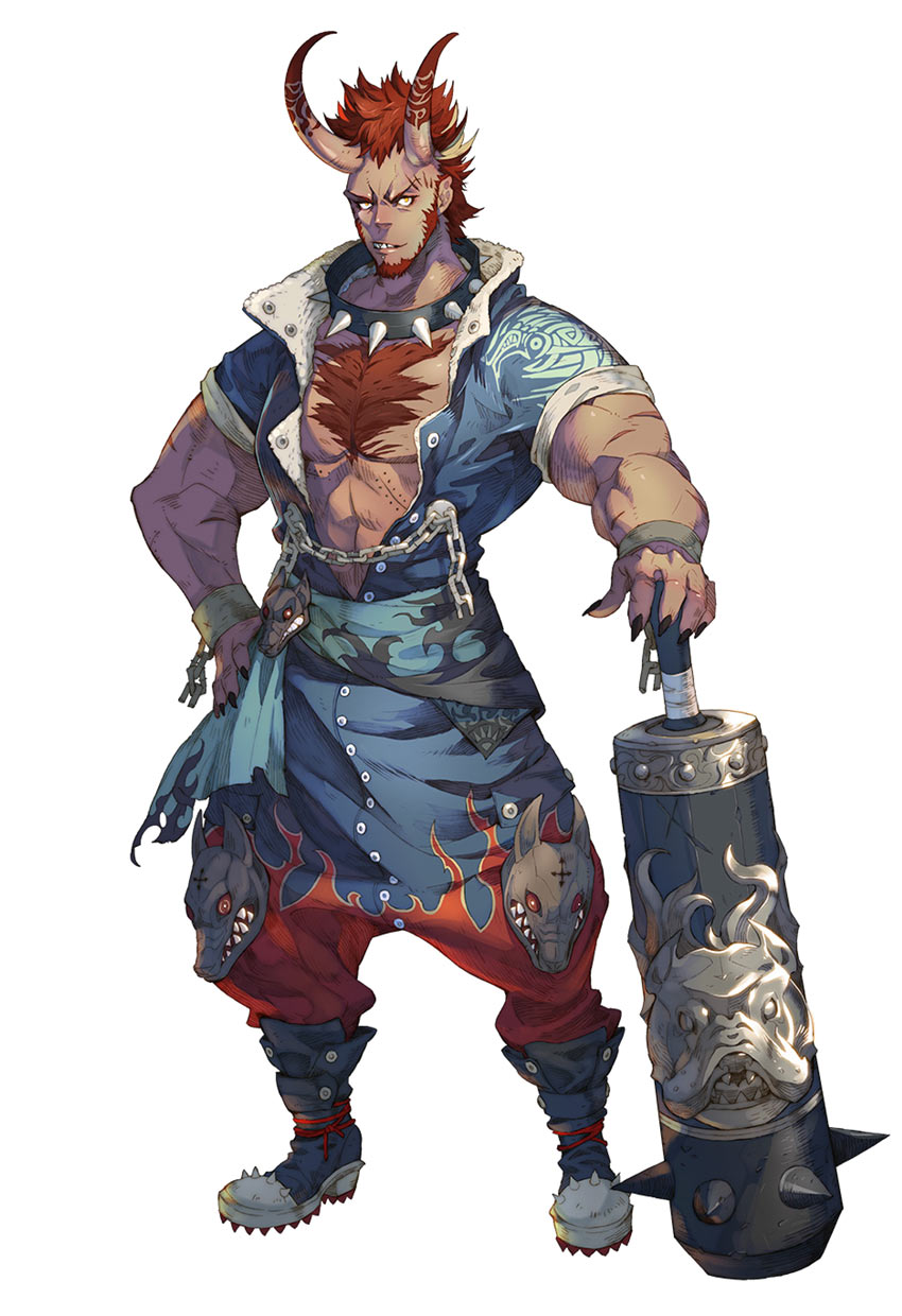 Pitbull Art from Exos Heroes