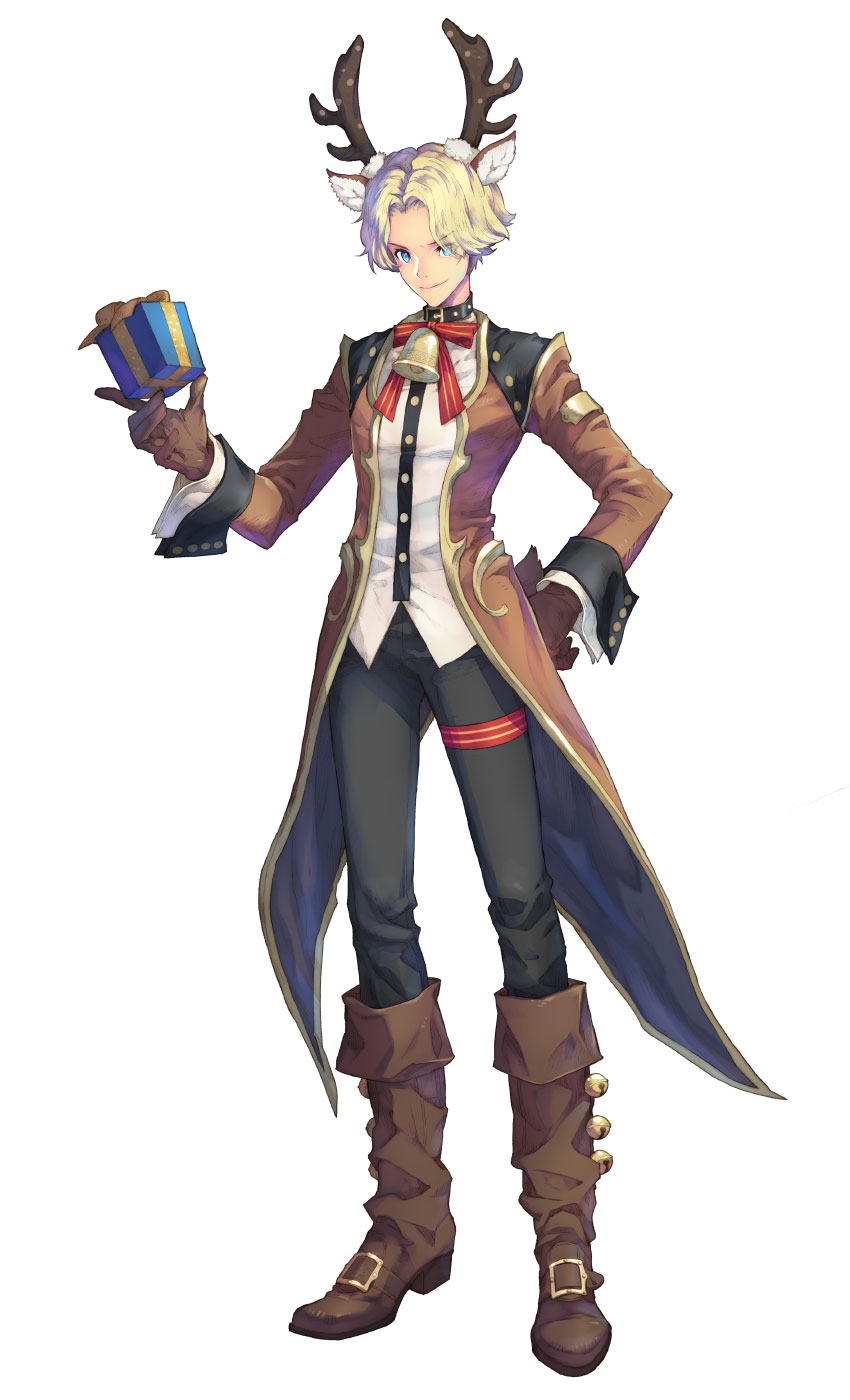 Blue-Eyed Rudolph Rachel Art from Exos Heroes