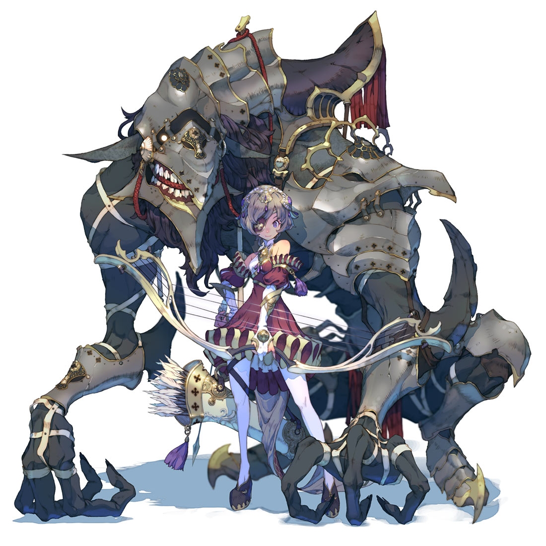 Rera and Uloom Art from Exos Heroes