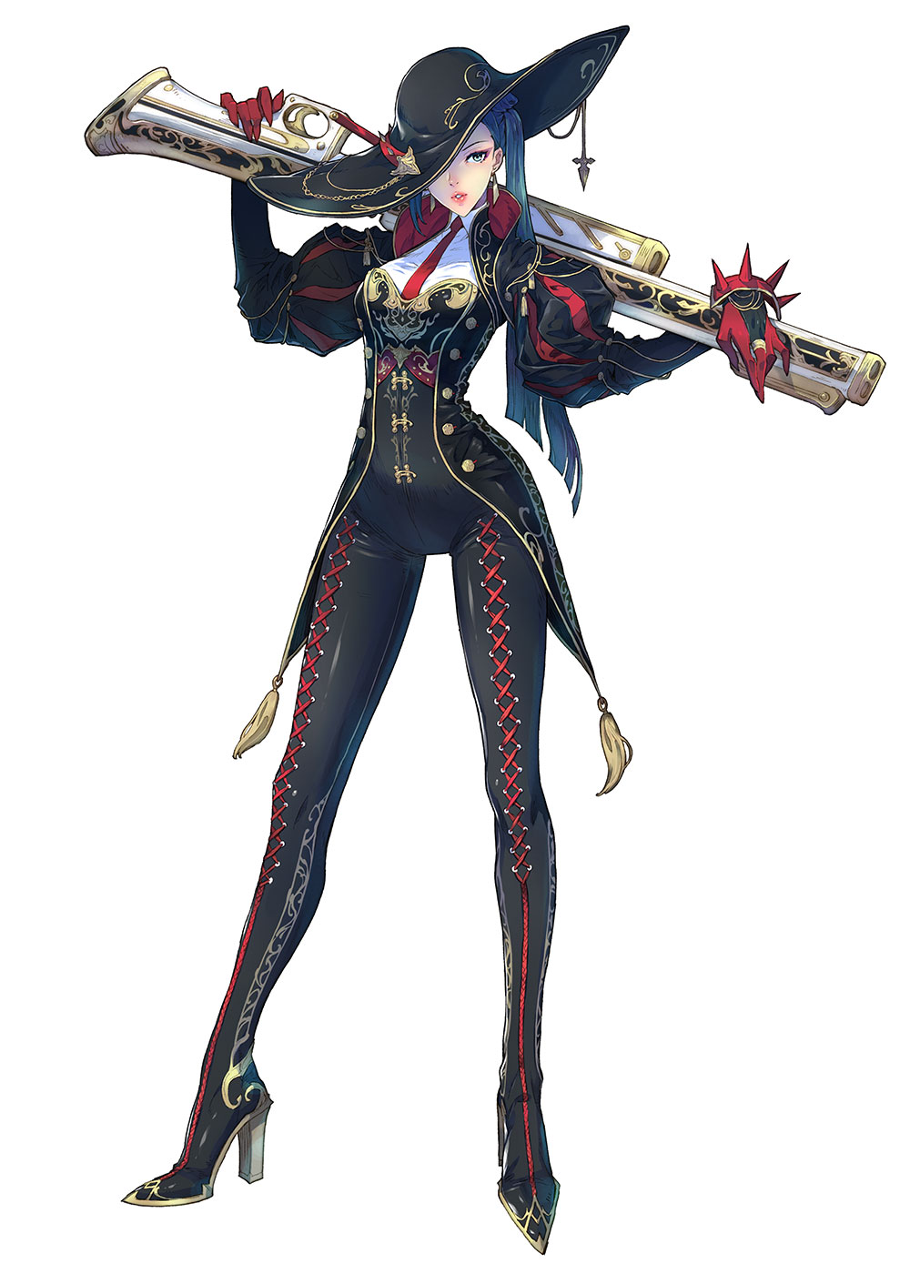 Phantom Shadow Rienor Art from Exos Heroes