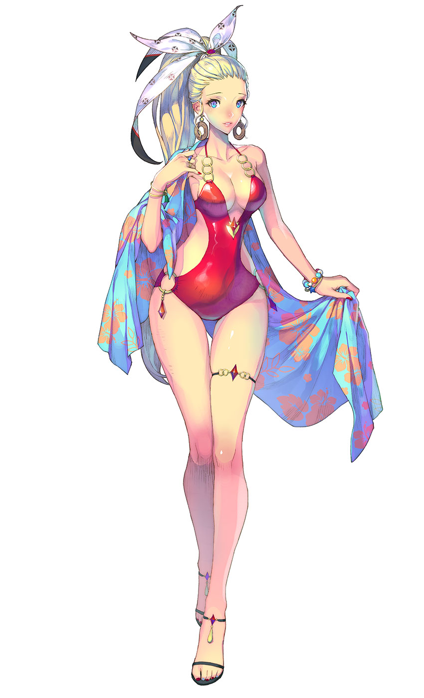 Hotter Than the Sun Scarlet Art from Exos Heroes