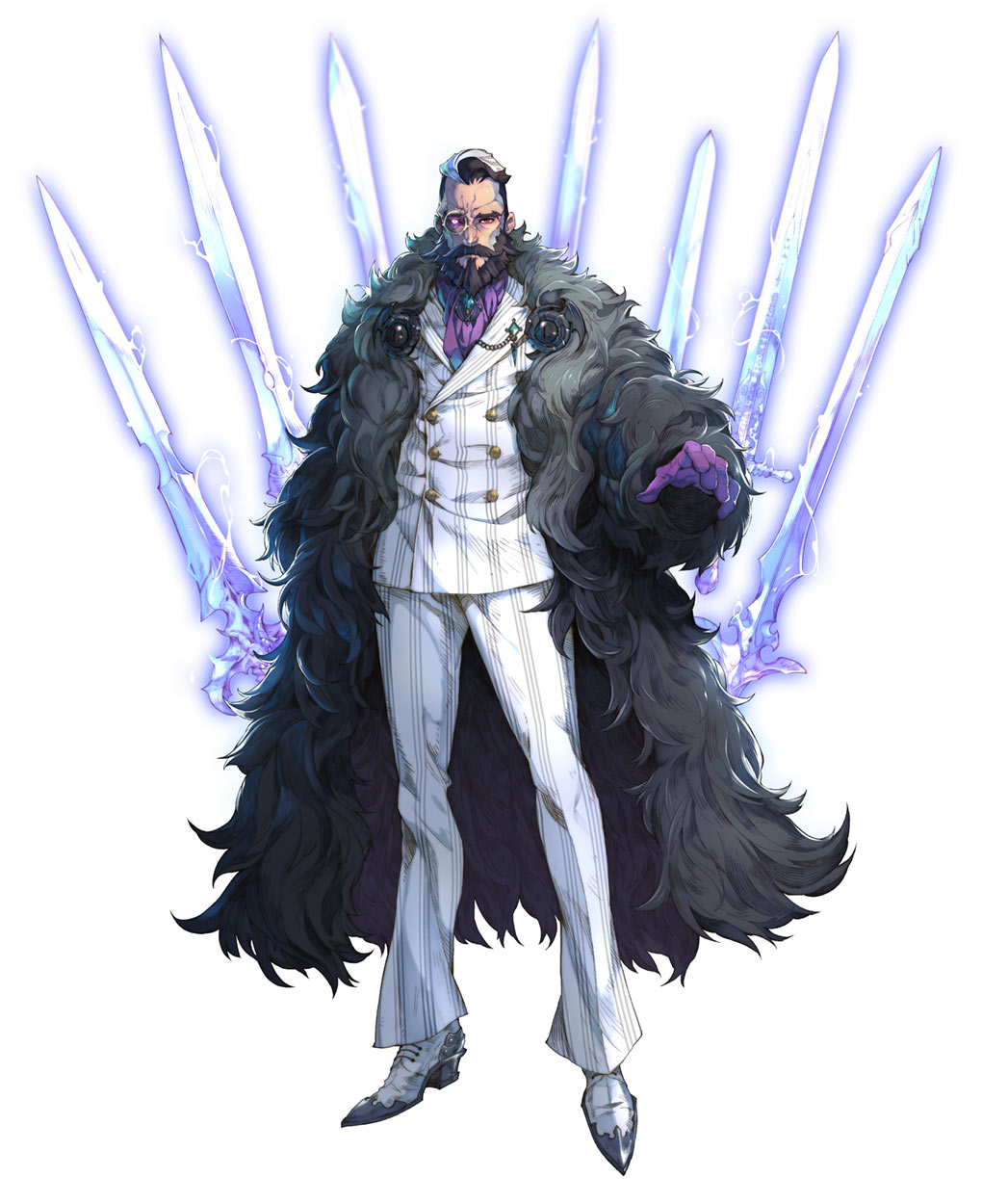 Shufraken Art from Exos Heroes