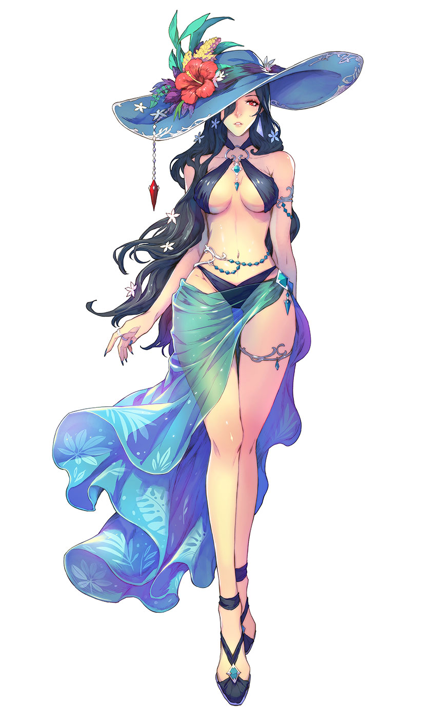 Princess's Vacation Valentina Art from Exos Heroes