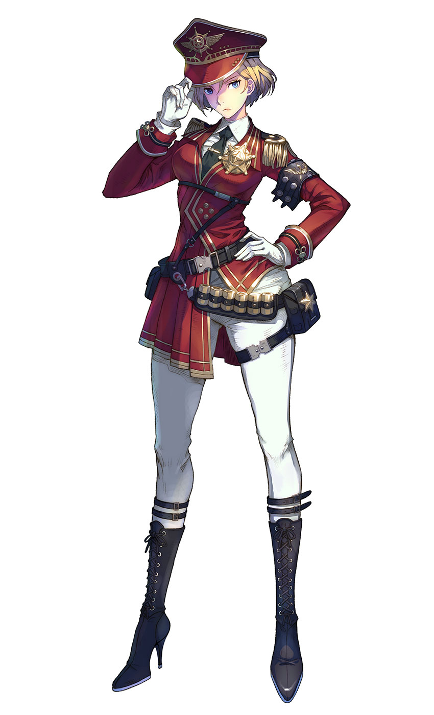 Guardian's Bullet Zarienne Art from Exos Heroes