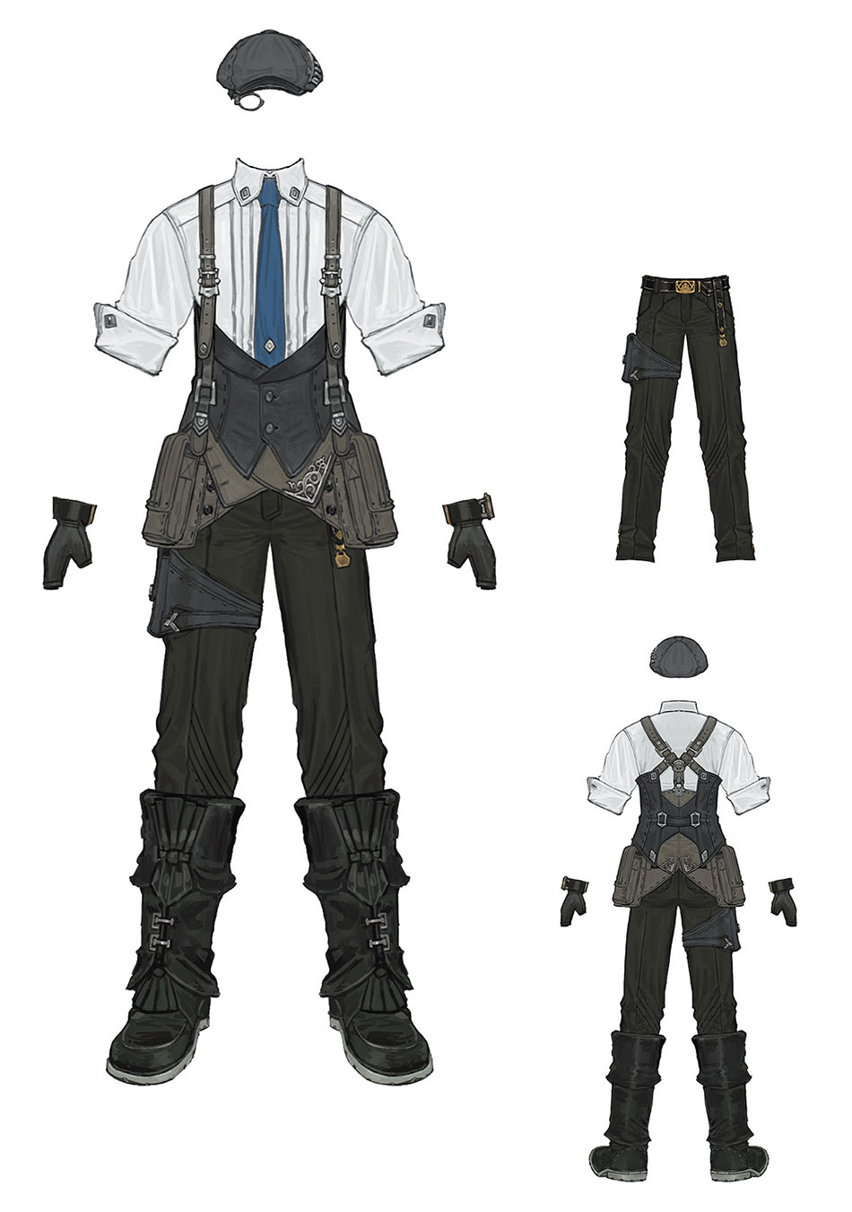AR-Caean Velvet Attire of Crafting Art from Final Fantasy XIV: Endwalker