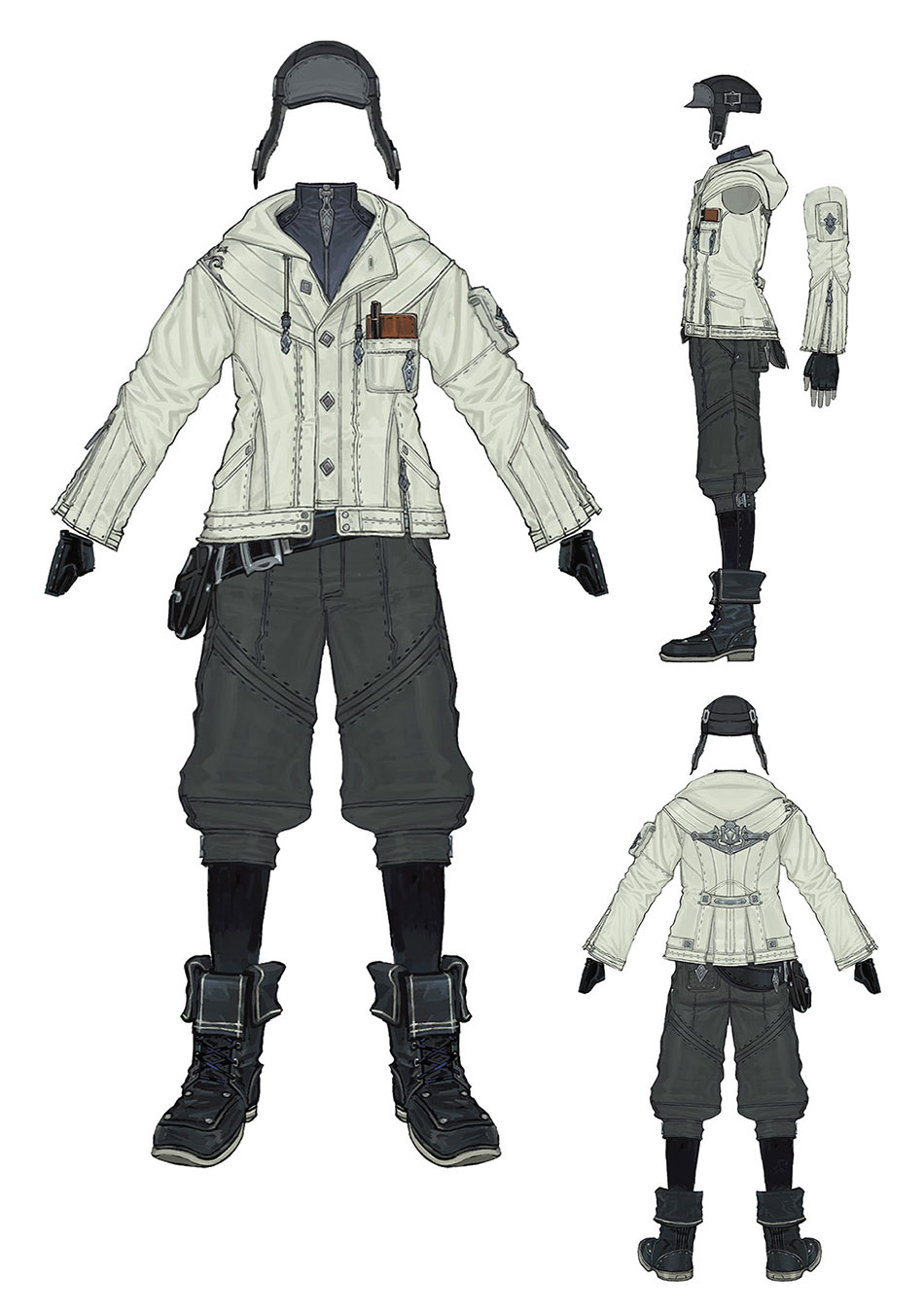 AR-Caean Velvet Attire of Gathering Art from Final Fantasy XIV: Endwalker