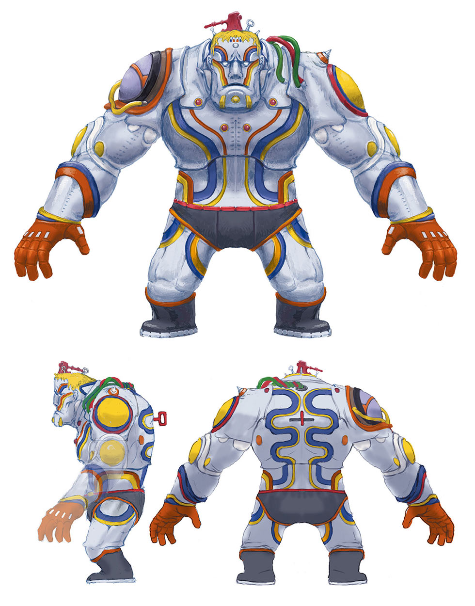 Barnabas Concept Art from Final Fantasy XIV: Endwalker