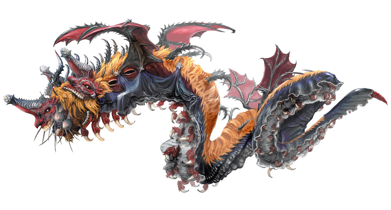 Blasphemy Svarbhanu Art from Final Fantasy XIV: Endwalker