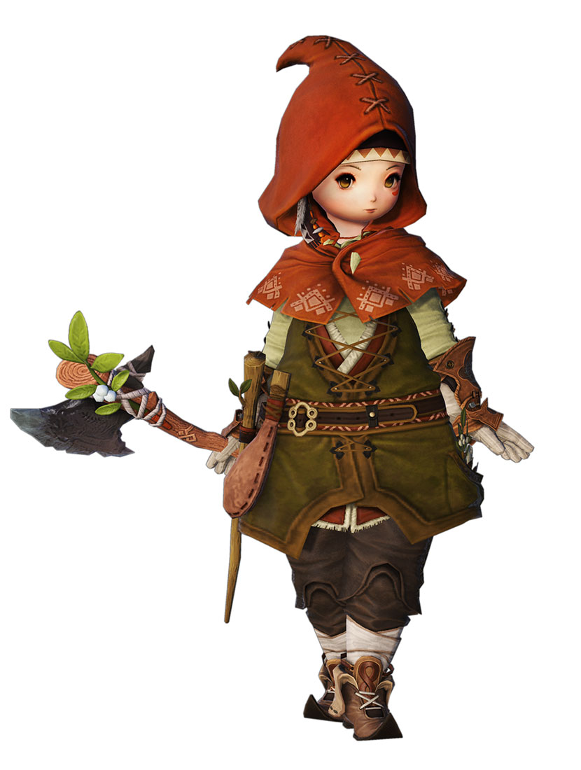 Botanist Render from Final Fantasy XIV: Endwalker