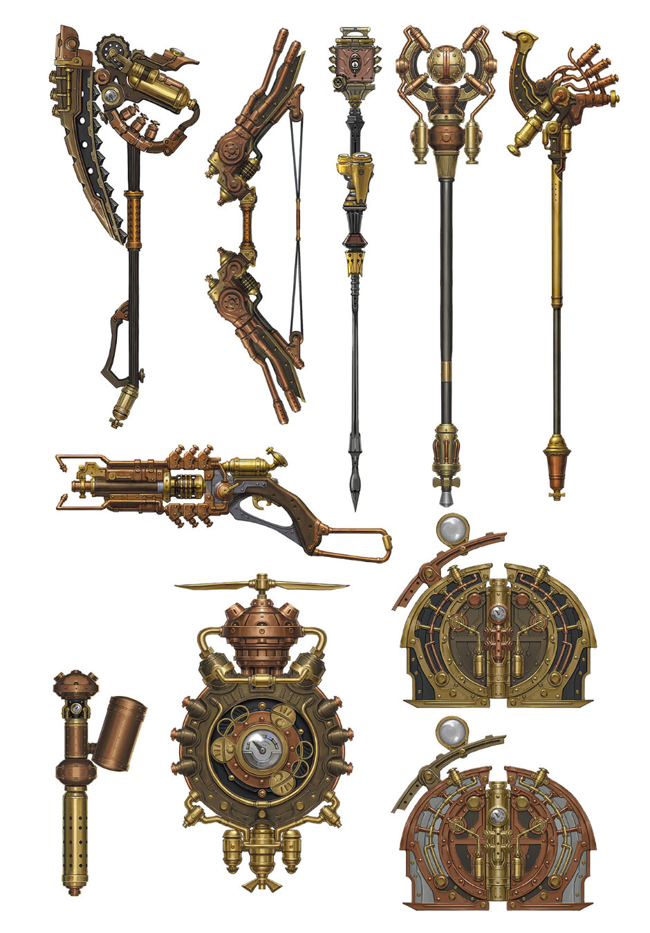 Chondrite Arms Artwork from Final Fantasy XIV: Endwalker