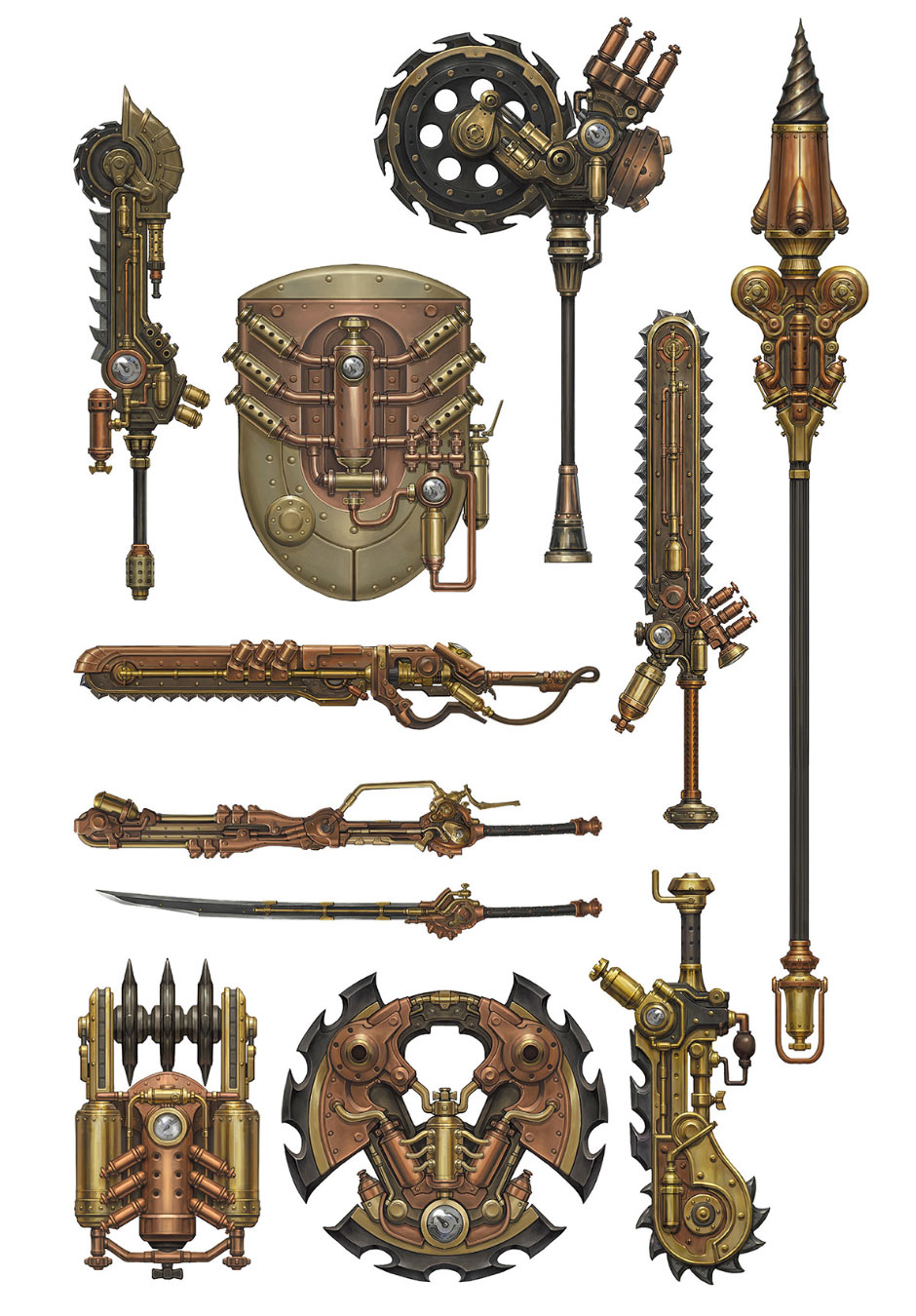 Chondrite Arms Art from Final Fantasy XIV: Endwalker