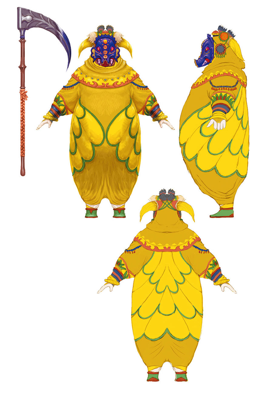 Cinduruva Concept Art from Final Fantasy XIV: Endwalker